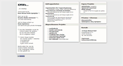 Desktop Screenshot of kmws.de