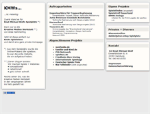 Tablet Screenshot of kmws.de